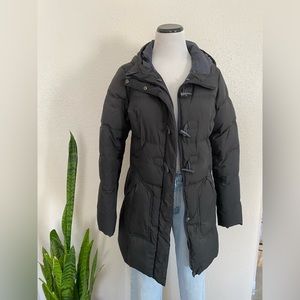 Quilted down Prana puffer jacket size Small
